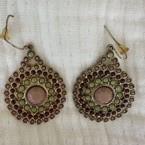 Banana republic brass earrings